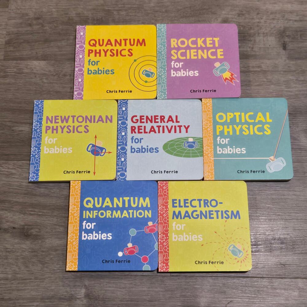 Chris Ferrie Science for Babies Board Book Lot of 7